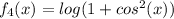 f_4(x)=log(1+cos^2(x))