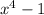 x^4-1 x^4-1