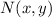 \vect{N}(x,y) \vect{N}(x,y)